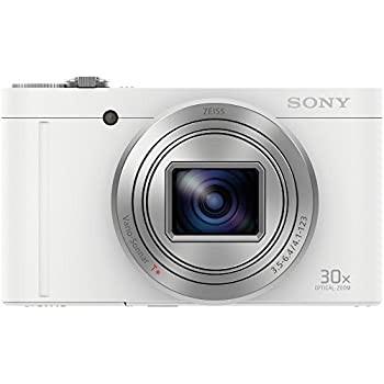 ソニー SONY デジタルカメラ DSC-WX500 光学30倍ズーム 1820万画素 ホワイト Cyber-shot DSC-WX500 WC（中古品）