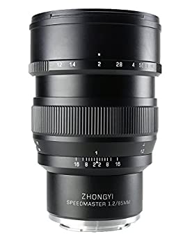 中一光学(ZHONG YI OPITCS) 単焦点レンズ SPEEDMASTER 85mm F1.2 (ソニーEマウント)（中古品）