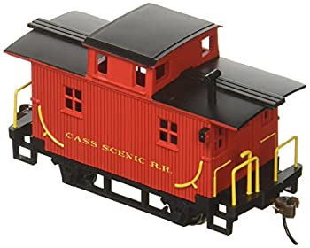 Bachmann Trains Cass Scenic r.r. Bobber caboose-hoスケール（中古品）