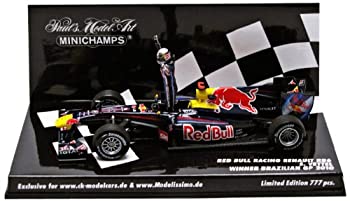 MINICHAMPS】 1/43 Red Bull F1 Racing Team RB6 2010年ブラジルGP優勝