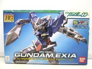 HG 工作下士官兵火器防波堤OO 火器防波堤EXPO押さえる 1/144 ガンダムエクシア クリアカラーバージョン GN-001（中古品）