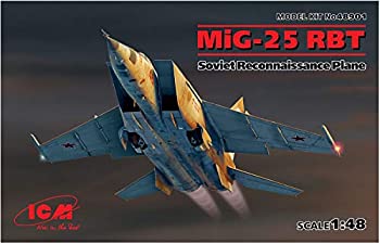 ICM 1/48 ミグ MiG-25 RBT 48901 プラモデル（中古品）の通販は