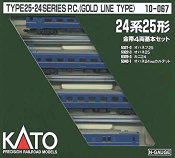 Nゲージ 10-067 24系金帯基本 (4両)（中古品）