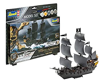 Revell 65499 - Pirates Of The Caribbean Model Set Black Pearl 1:150 Scale （中古品）