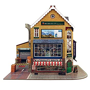 O ゲージ 7mm 1:48 スケール モデル 鉄道建設 コーナー スーパーカートキット シティビルダー（中古品）