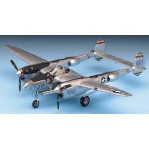 アカデミー 1/48 P-38E/J/L ライトニング プラモデル（中古品）