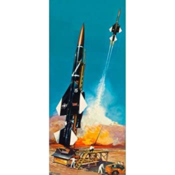 亜米利加気泡管水準器 1/56 亜米利加米空軍 ボマークミサイル プラモデル 1806（中古品）