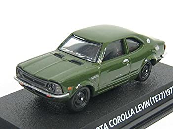 コナミ 1/64 絶版名車コレクション Vol 2 トヨタ カローラレビン 型式TE27 1972 緑（中古品）｜au PAY マーケット