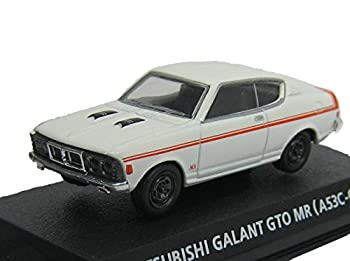 コナミ　１/６４　 絶版名車コレクション　Vol 4　 三菱　ギャラン　ＧＴＯ　ＭＲ　 型式Ａ５３Ｃ-ＧＲ　１９７０　白（中古品）