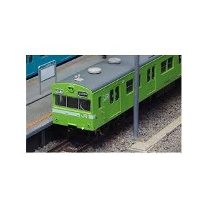 グリーンマックス Nゲージ JR103系初期車 関西形A ウグイス 増結用中間車2両セット 1238M 鉄道模型 電車（中古品）