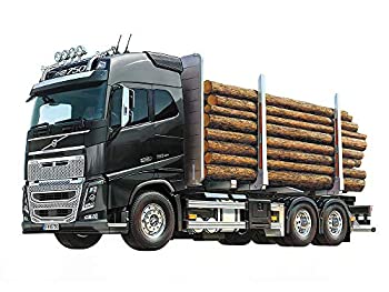 タミヤ 1/14 電動RCビッグトラックシリーズ No.60 ボルボ FH16 グローブトロッター750 6x4 ティンバートラック 56360（中古品）