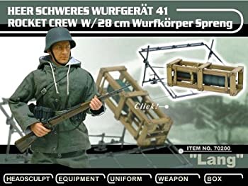 【中古】 ドラゴン 1/6 ドイツ陸軍 ロケット兵 ラング プラモデル ドラゴン 1/6 ドイツ陸軍 ロケット兵 ラング プラモデル（中古品）の