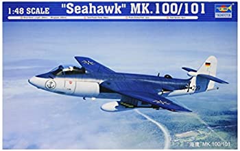 トランペッター 1/48 ホーカー シーホーク Mk100/101 02827 プラモデル（中古品）