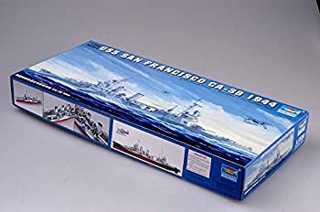 トランペッター 1/350 米海軍 サンフランシコ CA-38 1944 プラモデル（中古品）