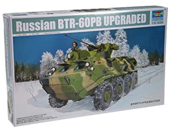 らっぱ吹き 1/35 ＵＳＳＲ軍 BTR-60PB 装甲下士官兵持ってくる車 脹れ上がる点数 プラモデル（中古品）