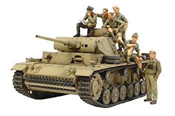 タミヤ 1/35 ミリタリーコレクションシリーズ No.05 ドイツ陸軍 III号戦車 L型 ロンメル 野戦指揮セット プラモデル 32405（中古品）