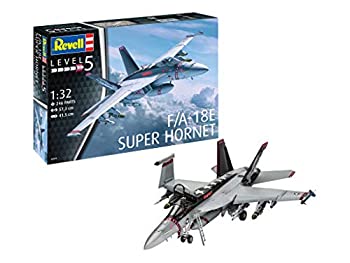 ドイツレベル 1/32 アメリカ海軍 F/A-18E スーパーホーネット プラモデル 04994（中古品）の通販は 27,959円