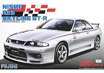 フジミ模型 1/24 インチアップシリーズ No.157 スカイラインGT-R NISMO シャンパンシルバー R33 プラモデル ID157（中古品）