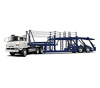 フジミ模型 1/24 トラックシリーズNo.1三菱ふそう FV ハイキャブ トラクタ- トランスポーター（中古品）