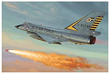 らっぱ吹き 1/72 亜米利加米空軍 F-106A 三角洲ダート プラモデル 01682（中古品）