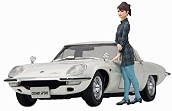 ハセガワ 1/24 マツダ コスモスポーツ L10B w/ガールズフィギュア プラモデル SP368（中古品）