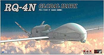 プラッツ 1/72 アメリカ海軍 無人偵察機 RQ-4N グローバルホーク海軍型 プラモデル AC-5（中古品）