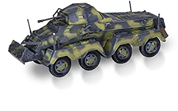プラッツ 1/72 WW.II ドイツ軍 Sd.Kfz.231 8輪重装甲車 第23装甲師団 1942年モスクワ プラモデル（中古品）