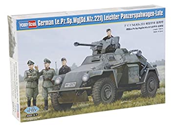 ホビーボス 83814 1/35 ドイツ Sd.Kfz.221 軽装甲車 後期型 プラモデル（中古品）