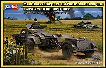 ホビーボス 1/35 ファイティングヴィークルシリーズ ドイツ陸軍 I号戦車A型弾薬運搬車 火器輸送トレーラー プラモデル 80146（中古品）