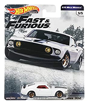 ホットウィール ワイルド・スピード プレミアム アソート 【GBW89】 69 フォードマスタング BOSS 302（中古品）