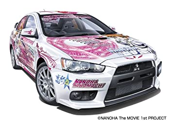 青島文化教材社 1/24 痛車 No.17 魔法少女リリカルなのは The MOVIE 1st 高町なのは ランサーエボリューションX（中古品）