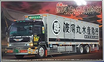 デコトラプラモデル丸美グループ渡月丸水急バリューデコトラプラモデル 青島文化教材社 1/32 大型デコトラ No.57 丸美グループ 渡月丸水産急行