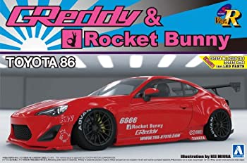 青島文化教材社 1/24 S包みVer.R No.57 トヨタ 86 2012 GREDDY&ROCKET BUNNY ENKEI Ver. プラモデル（中古品）
