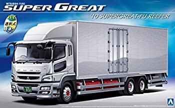 青島文化教材社 1/32 ヘビーフレイトシリーズ No.18 三菱ふそう 2010 スーパーグレートFU フルハーフ冷凍車 プラモデル（中古品）