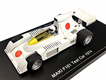 広島企画 MAKI F101 テストカー 速水 翔  (新井 鐘哲)(フィギュアあり) 1/43 スケール  KBX002（中古品）