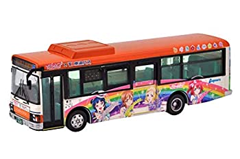 全国バスコレクション 1/80シリーズ JH032 全国バス80 東海バス オレンジシャトル ラブライブ!サンシャイン!! ラッピングバス2号車 ジオラマ用品（中古品）の通販は