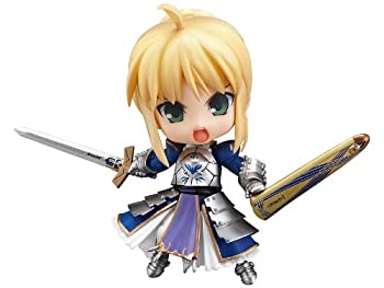 Fate/stay night ねんどろいど セイバー スーパームーバブル・エディション (ノンスケールABS&PVC塗装済み可動フィギュア)（中古品）の通販は 7,532円