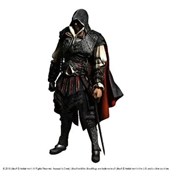 ASSASSIN'S CREED II PLAY ARTS 改 エツィオ・アウディトーレ・ダ・フィレンツェ(PVC塗装済みアクションフィギュア)(中古品)