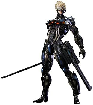 METAL GEAR RISING REVENGEANCE PLAY ARTS改 雷電(PVC塗装済みアクションフィギュア)（中古品）｜au PAY  マーケット