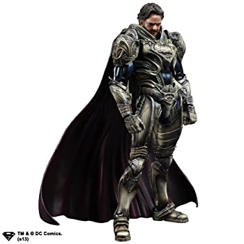 MAN OF STEEL PLAY ARTS改 ジョー=エル(PVC塗装済みアクションフィギュア)（中古品）