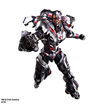 DC Comics VARIANT PLAY ARTS改 サイボーグ(PVC塗装済みアクションフィギュア)（中古品）