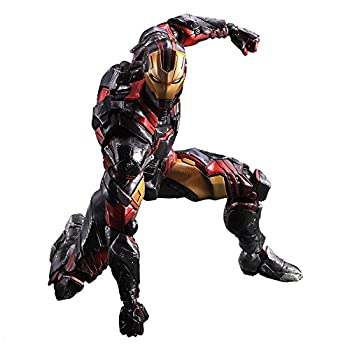 MARVEL COMICS VARIANT PLAY ARTS改 アイアンマン(PVC塗装済みアクションフィギュア)（中古品）