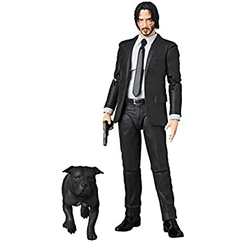 MAFEX マフェックス No.085 章2 ジョン ウィック 全高約160粍 ペンキ塗り済み モビール図形（中古品）