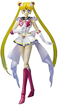 S.H.フィギュアーツ 美少女戦士セーラームーン スーパーセーラームーン 約140mm ABS&amp;PVC製 塗装済み可動フィギュア（中古品）