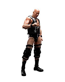 S.H.フィギュアーツ WWE ストーン・コールド・スティーブ・オースチン(Stone Cold Steve Austin) 約160mm  PVC&ABS製 可動フィギュア（中古品）｜au PAY マーケット