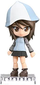 キューポッシュ ガールズ&パンツァー 劇場版 ミカ ノンスケール PVC製 塗装済み可動フィギュア（中古品）