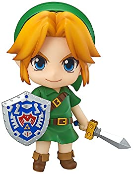ねんどろいど ゼルダの伝説 ムジュラの仮面3D リンク ムジュラの仮面3D Ver. ノンスケール ABS&amp;PVC製 塗装済み可動フィギュア（中古品）