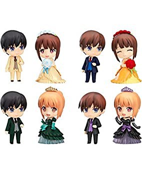 ねんどろいどもあ きせかえウエディング エレガントVer. ノンスケール ABS&PVC製 塗装済みトレーディング可動フィギュア 8個入りBOX（中古品）の通販は