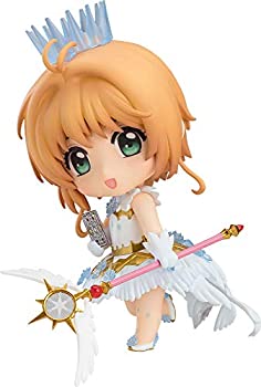 ねんどろいど カードキャプターさくら クリアカード編 木之本桜 CLEAR Ver. ノンスケール ABS&amp;PVC製 塗装済み可動フィギュア（中古品）