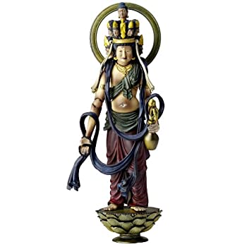 リボルテックタケヤ013 十一面観音 ノン規模 ABS&PVC製 ペンキ塗り済み 動き図形（中古品）